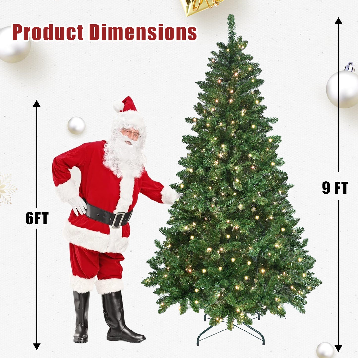 PE PVC Christmas Tree - Holiday Decorations for Home
