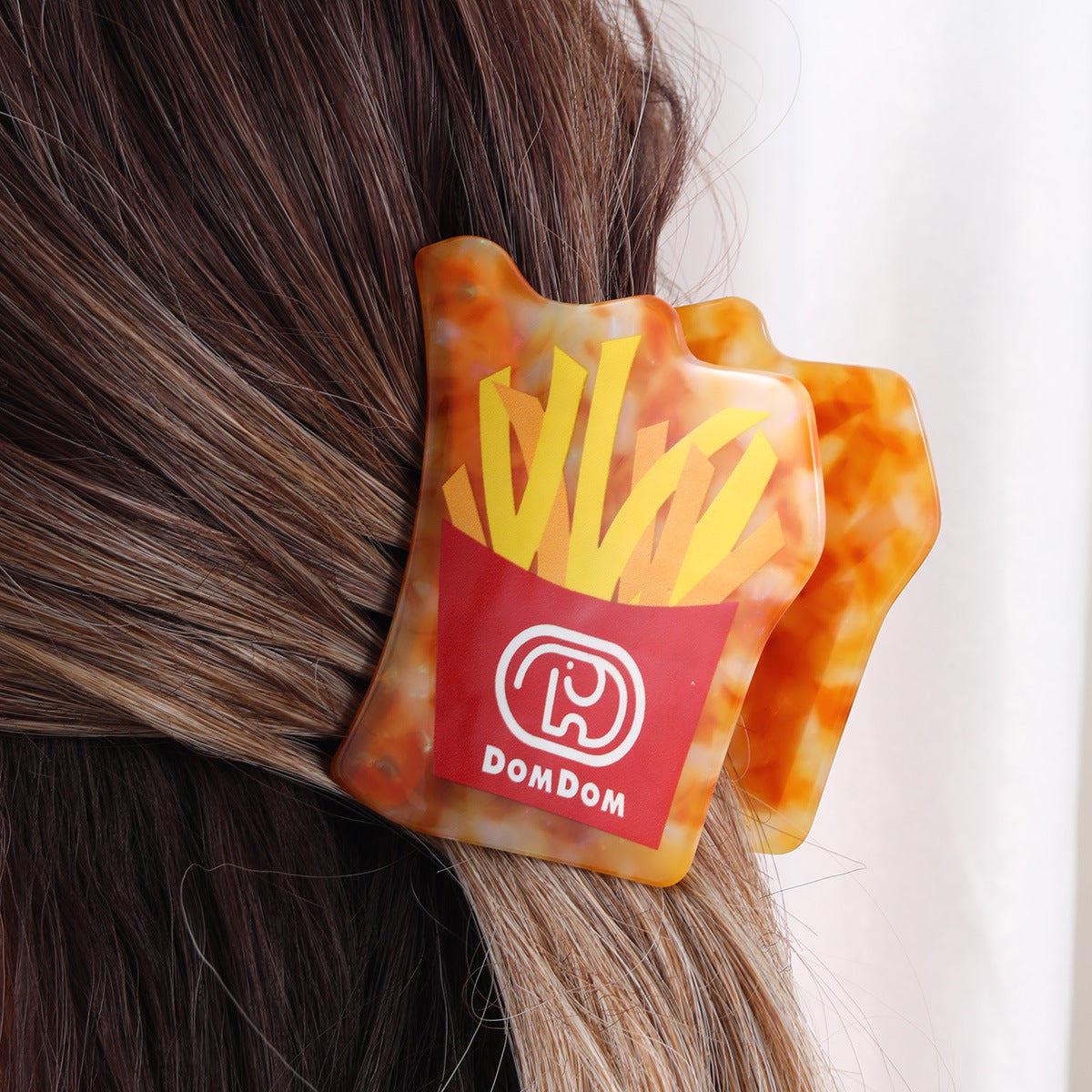 Hamburger Ice Cream Acetate Hairpin