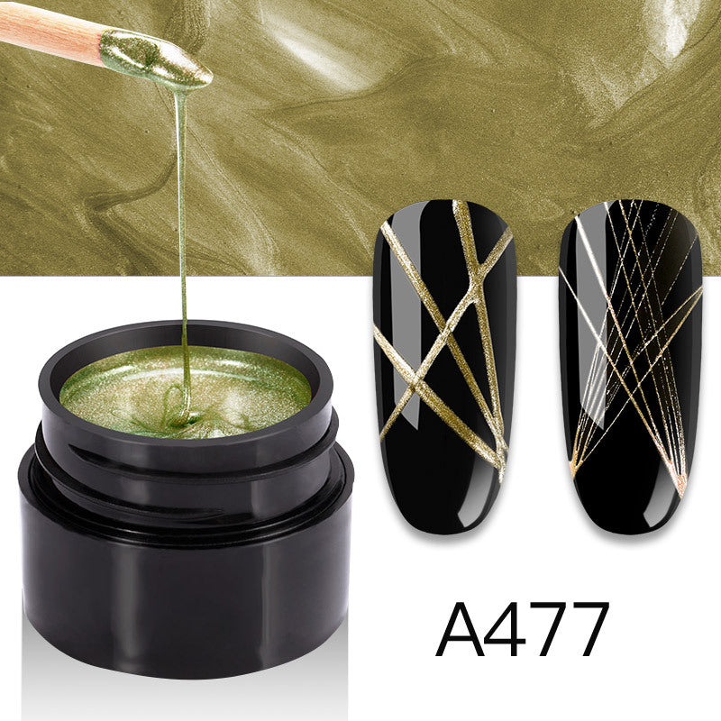 Nail Art Gel Polish - Multiple Colors