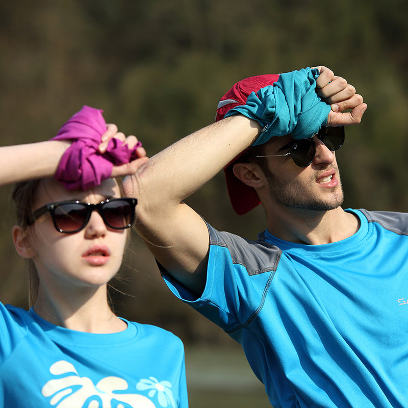 Travel Quick-Drying Moisture-Wicking Microfiber Towel - Lightweight & Compact