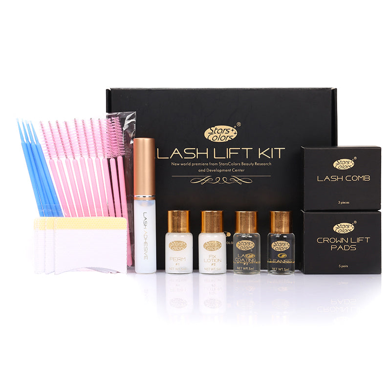 Professional Eyelash Perm and Lash Lift Kit - 5-8 Minute Fast Curling Set