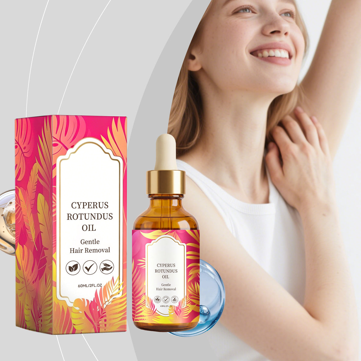 Hair Removal Oil - 60ML Body Care