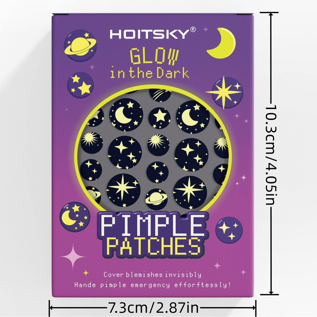 Cover Closed Acne Waterproof Breathable Starry Sky Patch