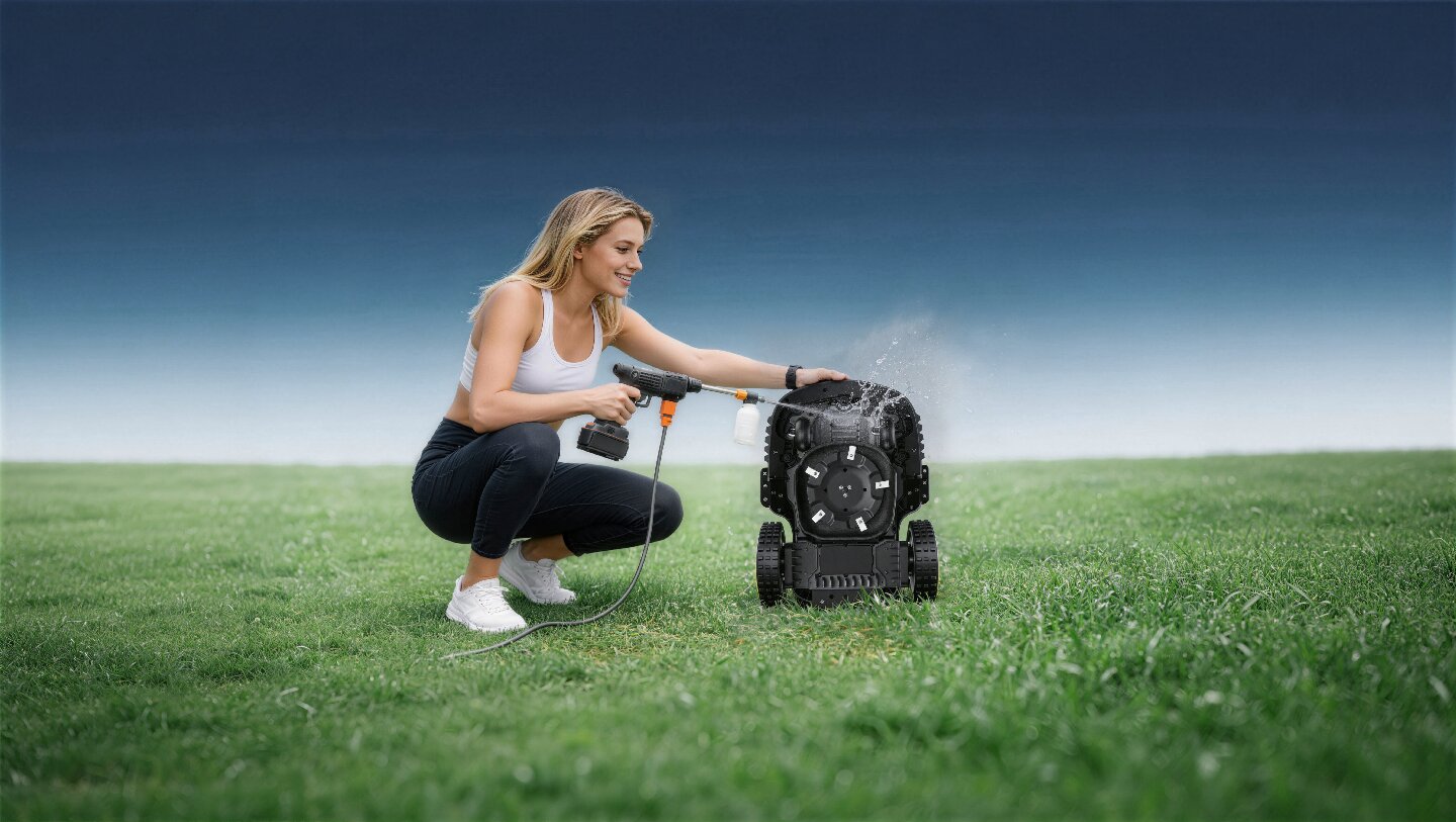 Robotic Lawn Mower L2500 for Automated Yard Maintenance