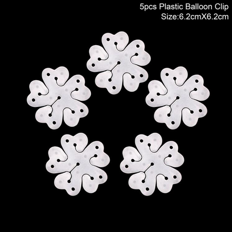Balloon Shape Card Holder for Wedding Party Decorations - Plastic Plum Shape 6.6x6.5cm