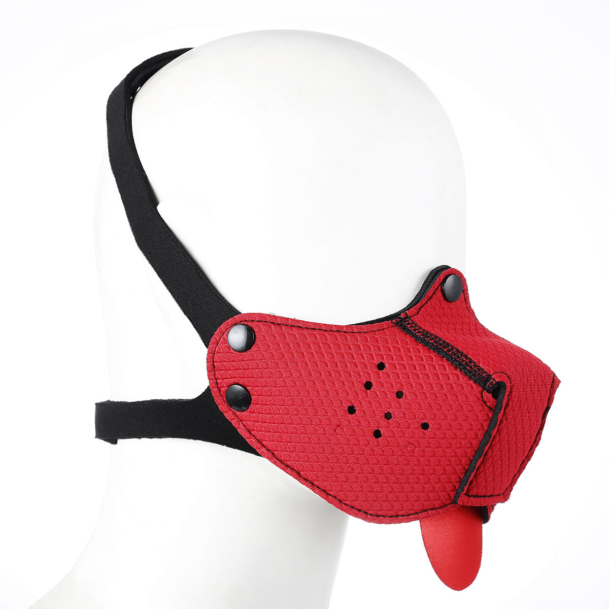 Dog Mouth Headgear Set for Pet Play and Training - Multiple Colors