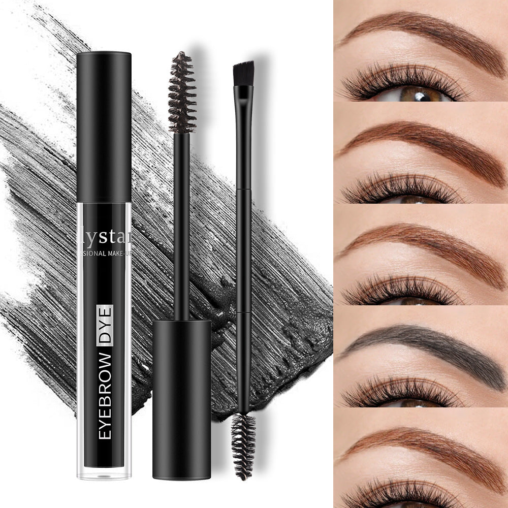 Liquid Eyebrow Cream Set - Waterproof, Long Lasting, Shaping Makeup Tool