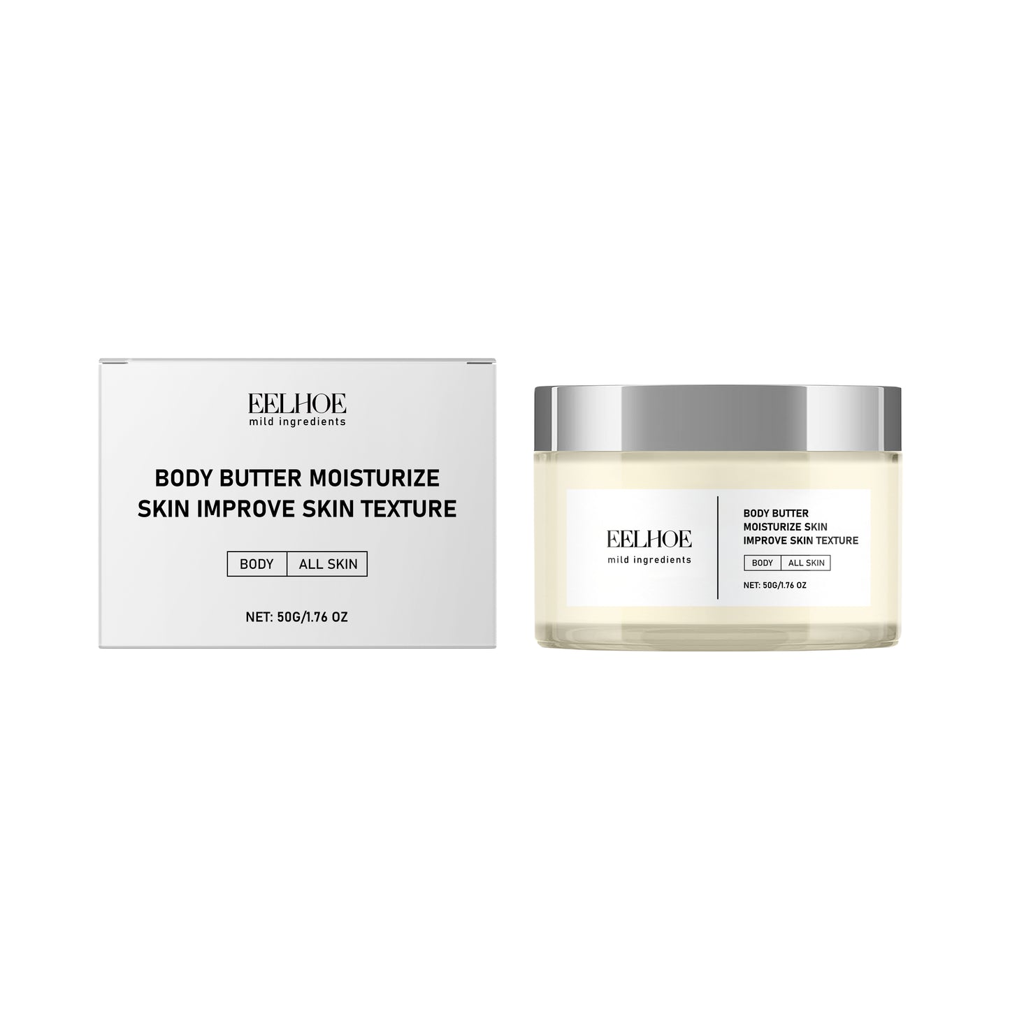 Collagen & Shea Butter Body Moisturizer - Deep Hydration Anti-Aging Cream
