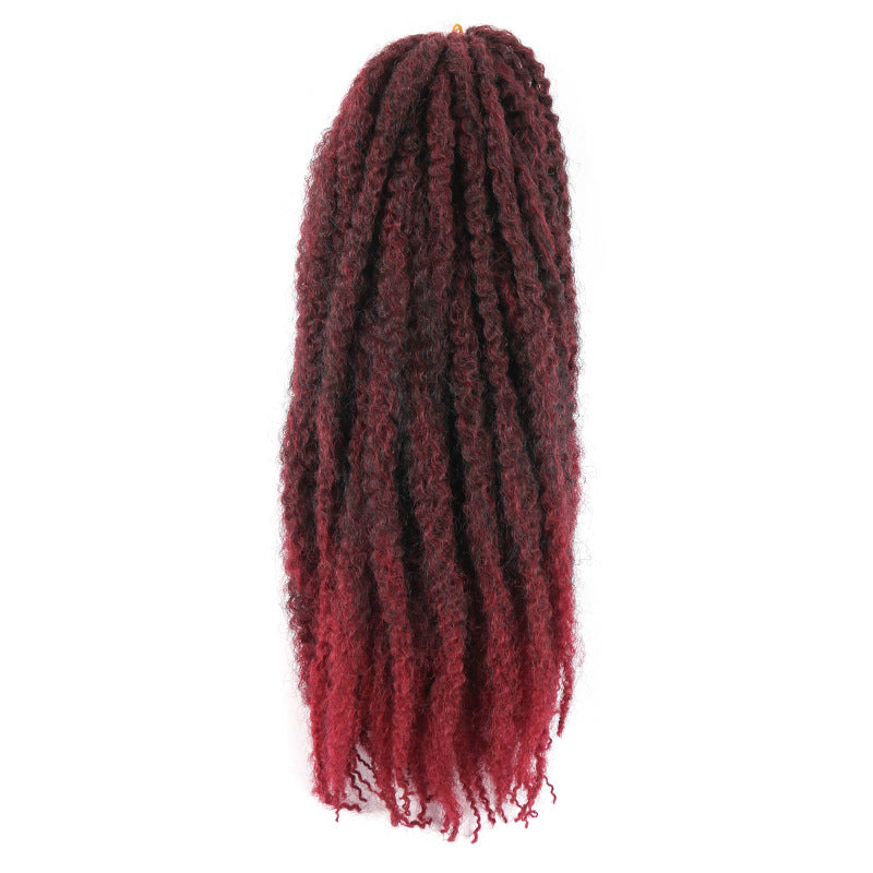 Big Dirty Wigs Crochet Puff Braids Synthetic Wig - Medium Length, Natural Look