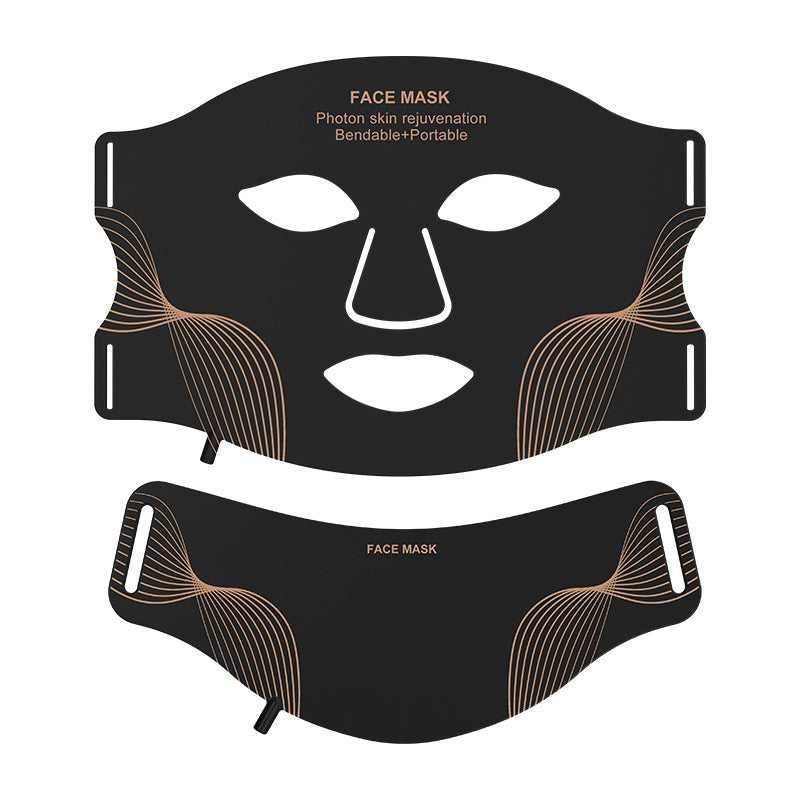 Silicone Beauty Mask with 7 Color Options - Facial Skin Care Tool for Home Use