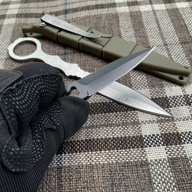 Outdoor Claw Survival Knife - High Hardness Fixed Blade for Defense & Camping