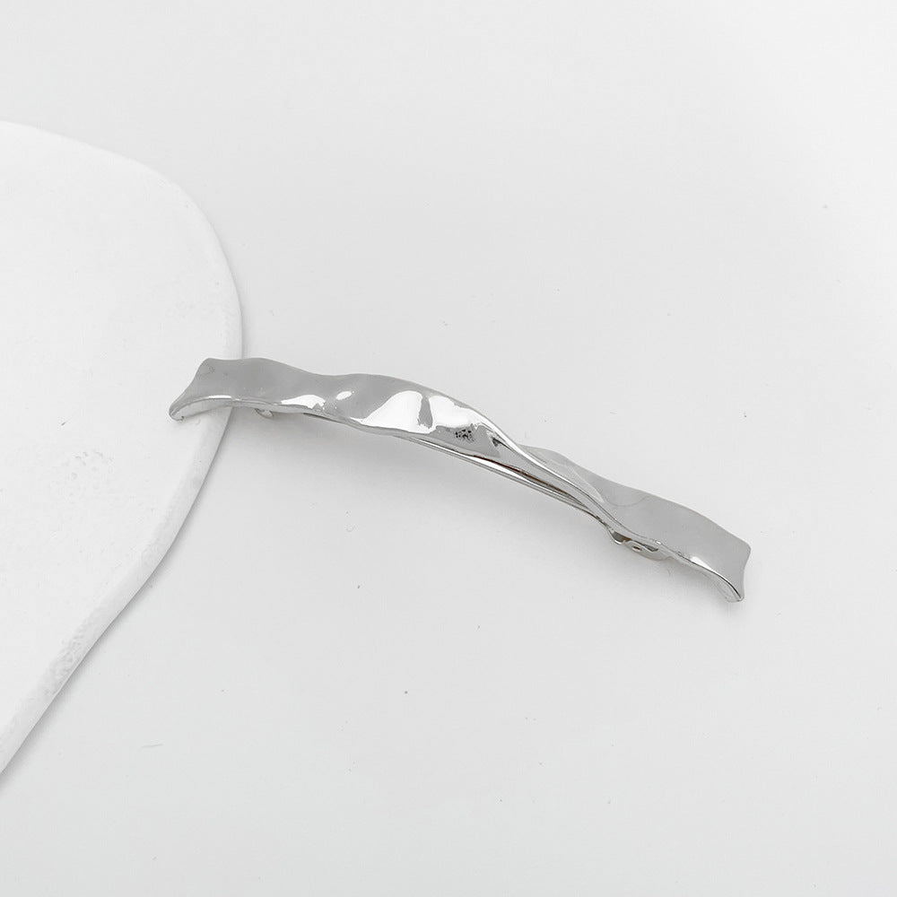 Alloy Hair Barrette Clip - Gold & Silver Styles