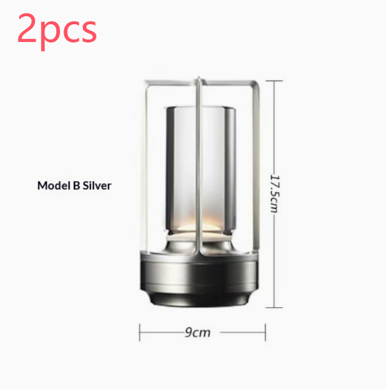 Portable Touch Control LED Night Light with 5000mAh Battery for Bedroom Camping & Home