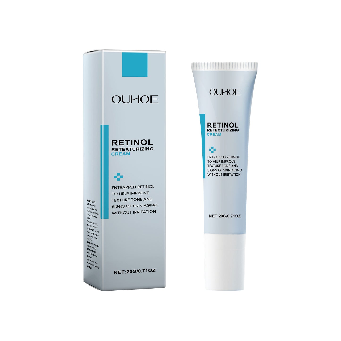 Retinol Face Cream with Calendula Extract - Anti-Aging & Skin Brightening