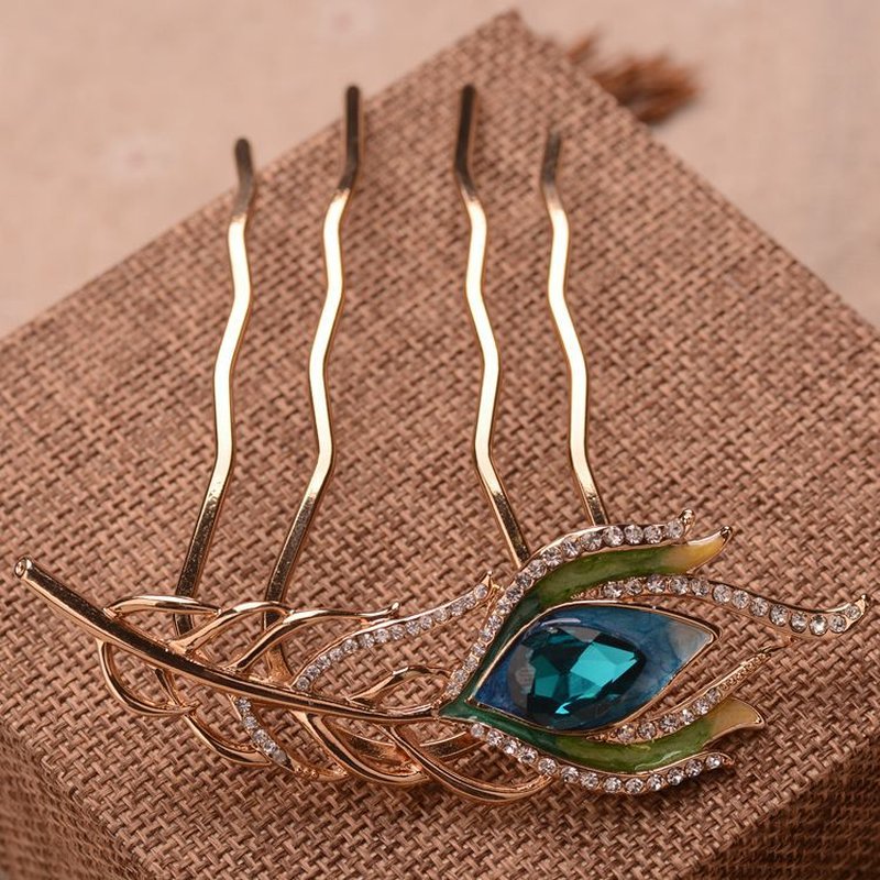 Three-Piece Alloy Hair Accessories Set with Hairpins and Clips – Multiple Colors
