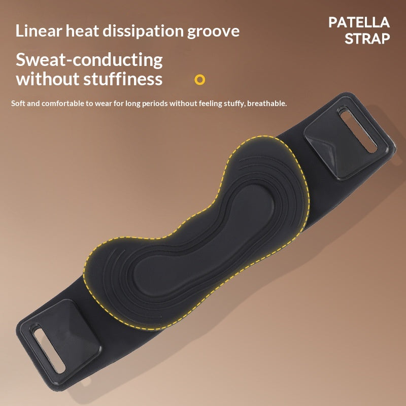 Butterfly-Style Silicone Knee Brace Strap – Sports & Injury Prevention