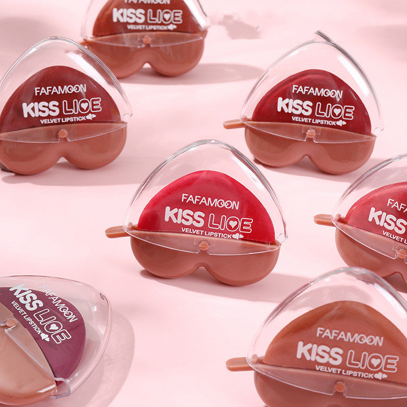 Matte Lipstick with Lip Balm Effect - Moisturizing Lip Color Set