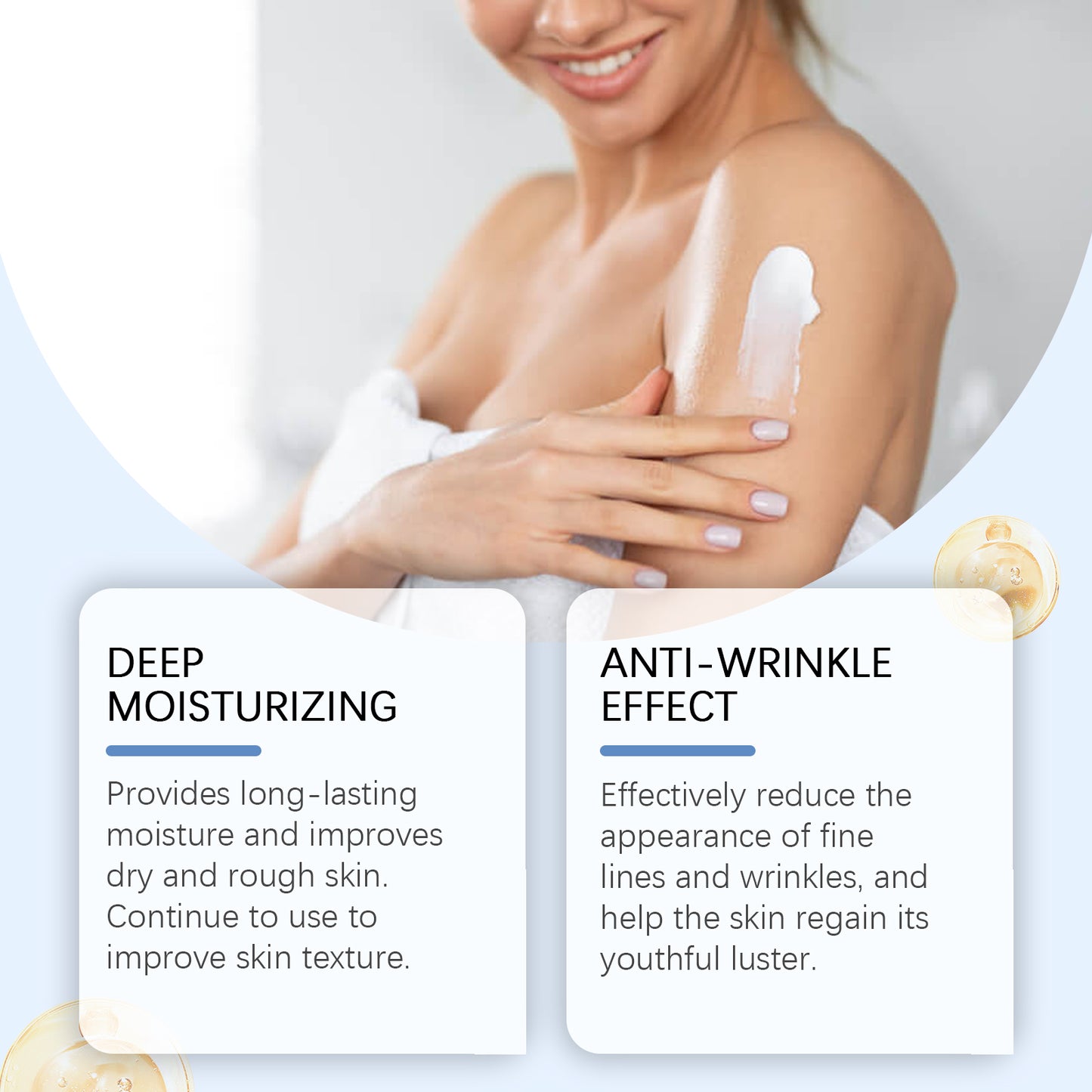 Firming Body Cream with Retinol - Moisturizing Anti-Aging Skin Treatment