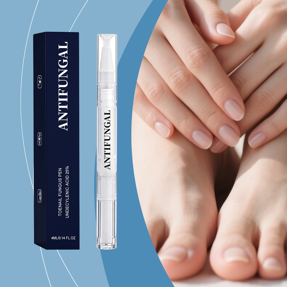 Nail Art Kit Nail Care Pen 4ml for DIY Manicure & Pedicure