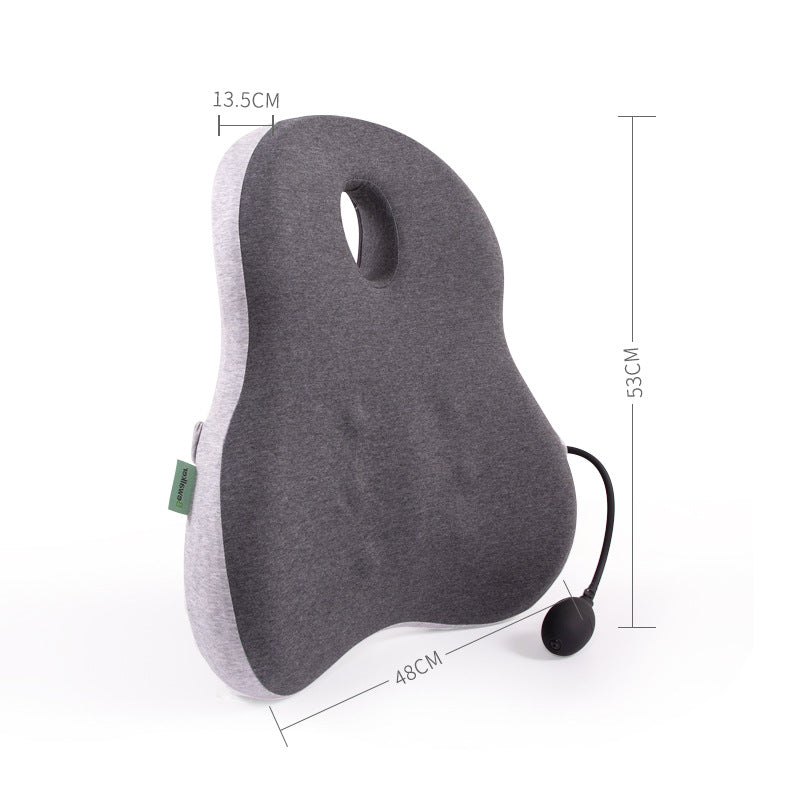 Ergonomic Memory Foam Backrest Cushion for Office & Home Chairs