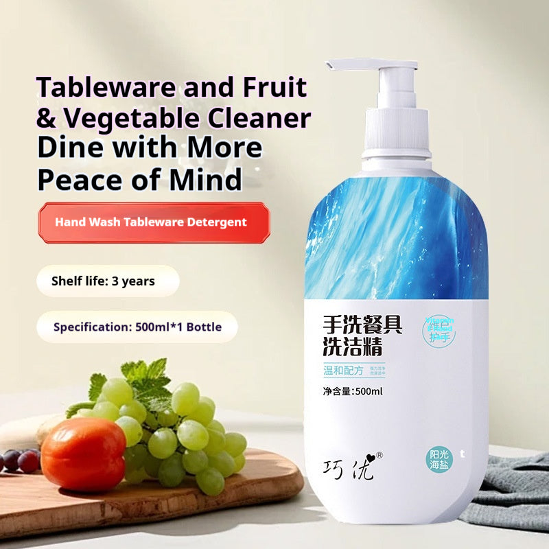 Food Grade Fruit and Vegetable Detergent - Kitchen & Garden Cleaning Solution