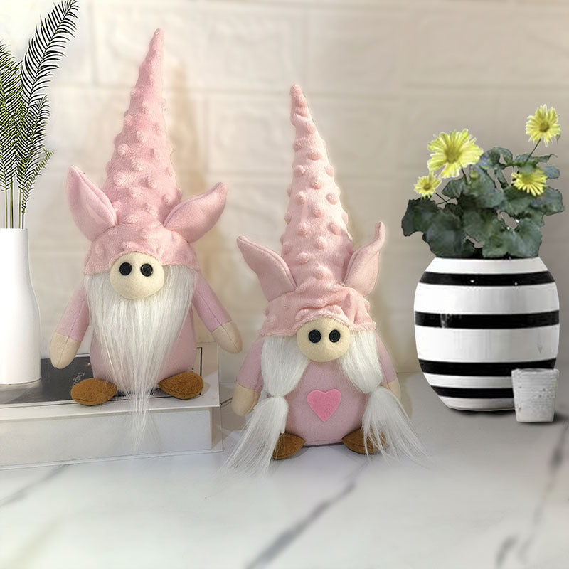 Valentine's Day Plush Dwarf Piglet Love Doll - 32x14.5cm Cute Decor