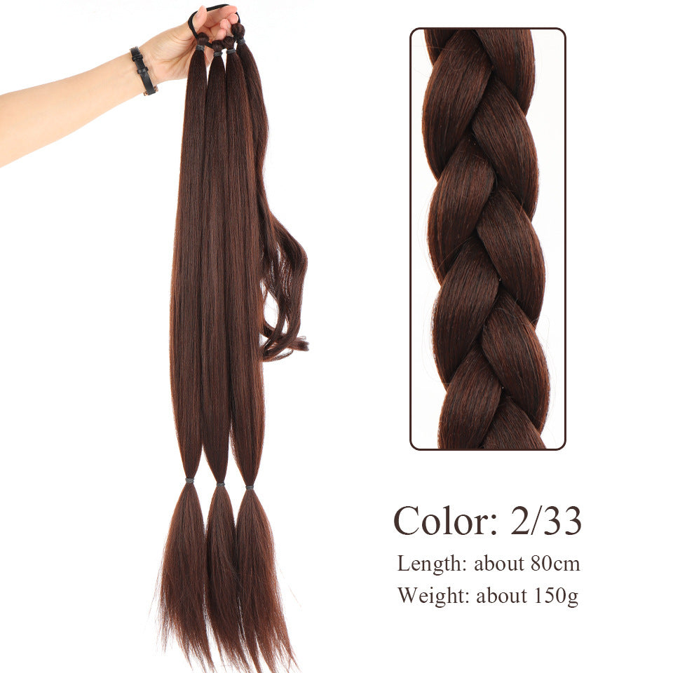 Long Horsetail Wig Synthetic Hair High Temperature