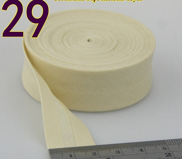 Hand-Patched Cotton Bias Tape for Sewing & Crafting - 20mm Wide