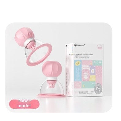 Electric Nipple Massager for Women - Pink Silicone Breast Device with Replacement Heads