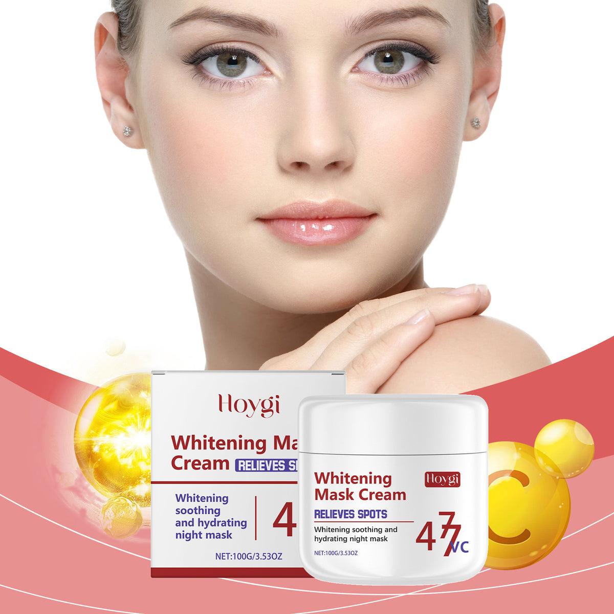 Moisturizing Facial Hydrating Mask - 100g Mild Skin Care