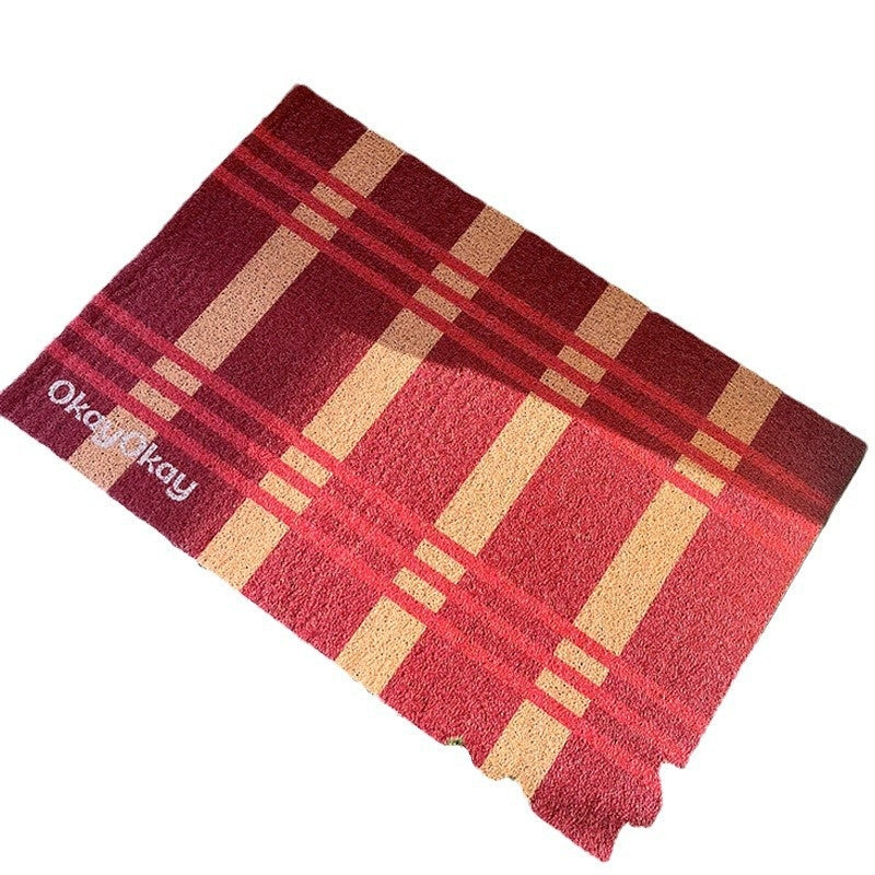 Christmas Door Mat - Mud Earth Removing Decorative Entrance Rug