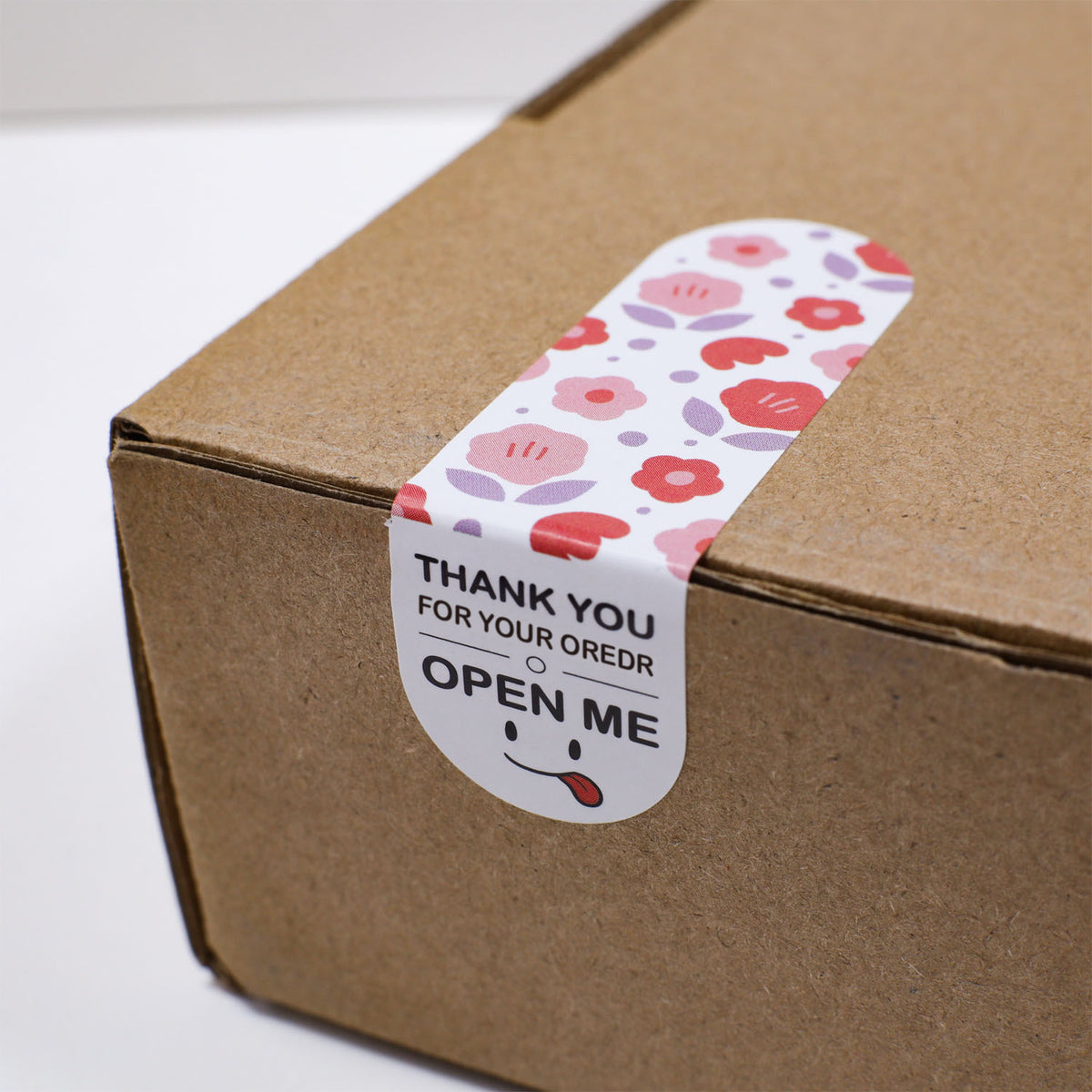Adhesive Sticker Pack for Packaging - 100 Cute Labels for Home & Kitchen