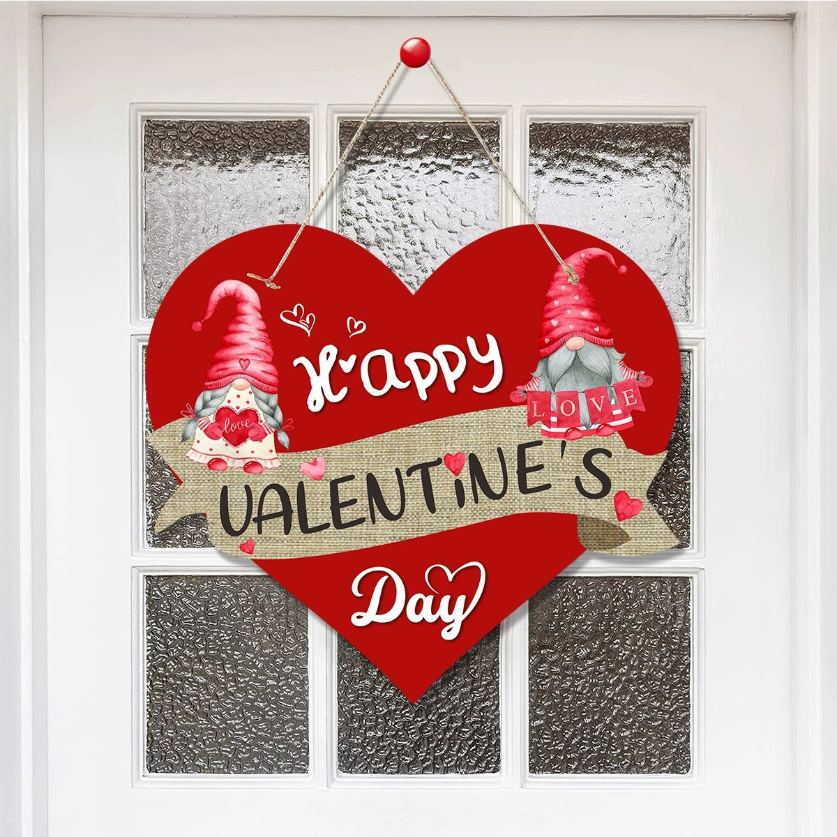 Valentine's Day Romantic Door Hanging Sign Wedding Room Decor - Multiple Styles