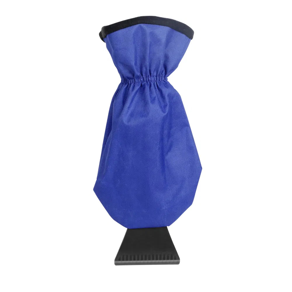 Ice Scraper Glove with Fleece Lining for Snow and Ice Removal - Purple