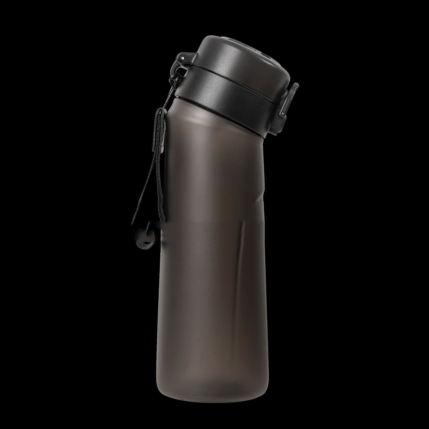 Plastic Fragrance Ring Straw Sports Bottle 750ml - Multiple Colors