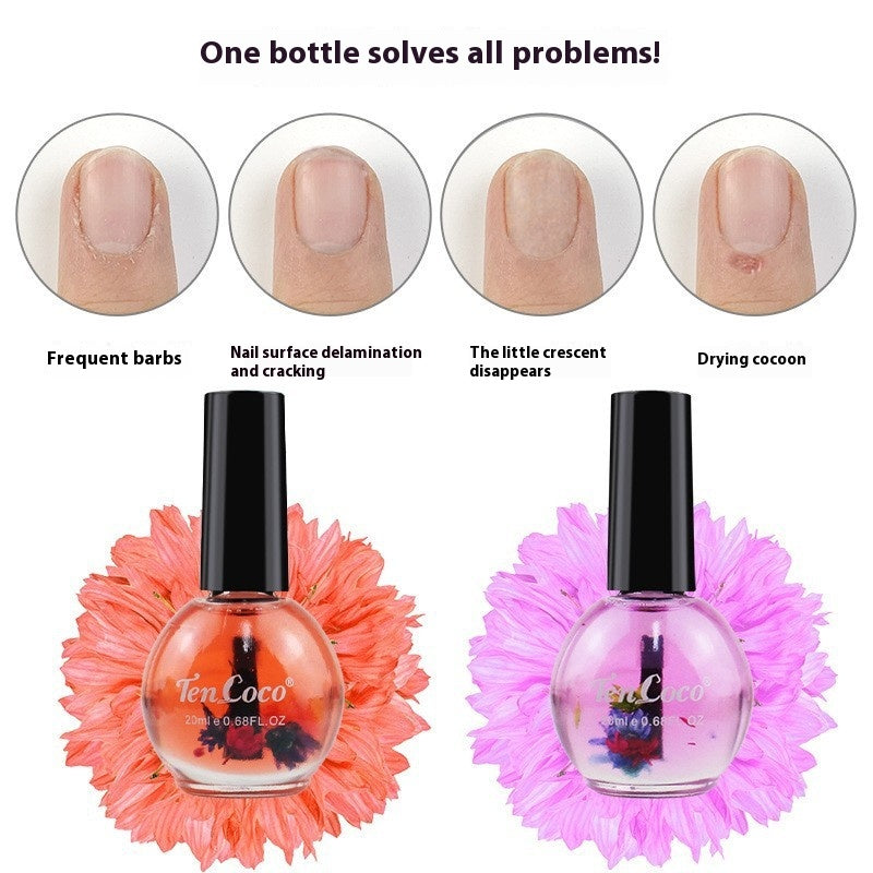 Nail Edge Treatment Oil for Cuticle Care and Softening - Multiple Colors