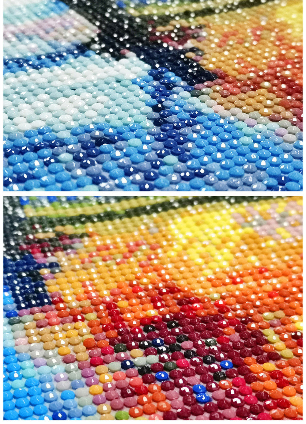 5D DIY Diamond Painting Kit for Home Decor - Round & Square Styles, Multiple Sizes