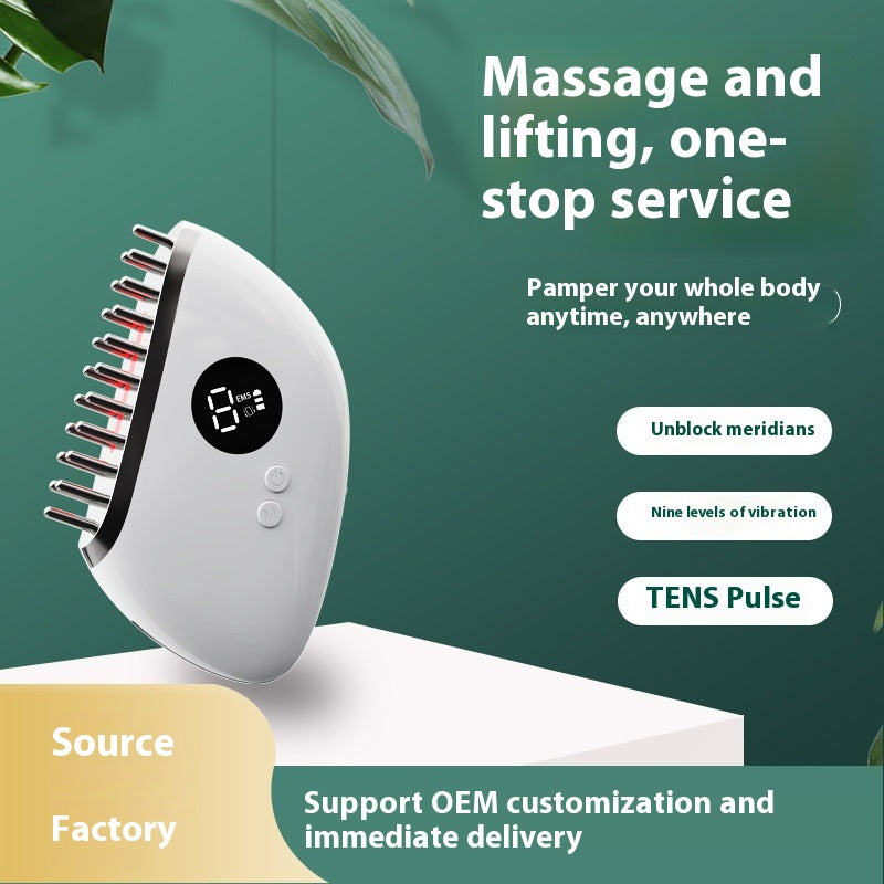 Head Meridian Massage Comb Household Portable Electric Gua Sha
