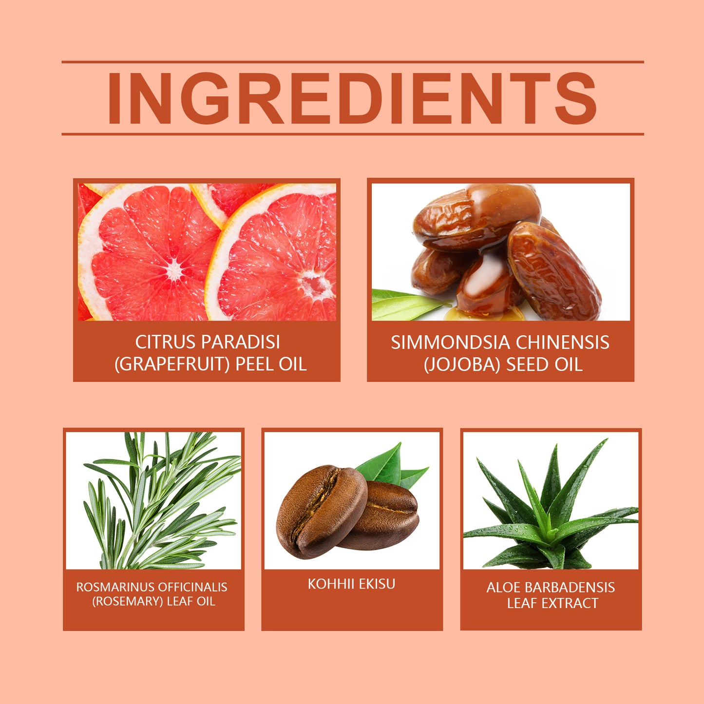 Grapefruit Massage Essential Oil - Body Moisturizing & Skin Care 10ml