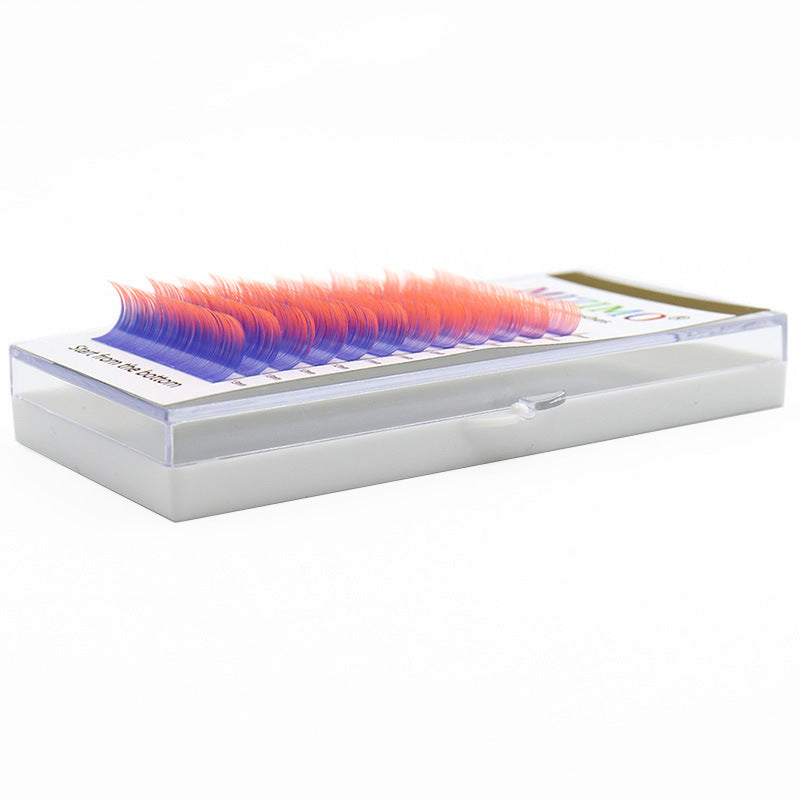 False Eyelashes Set - 8-15mm Colorful Mixed Styles for Dramatic Eye Makeup