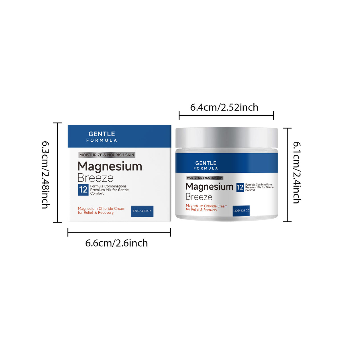 Magnesium Chloride Soothing Cream 120g