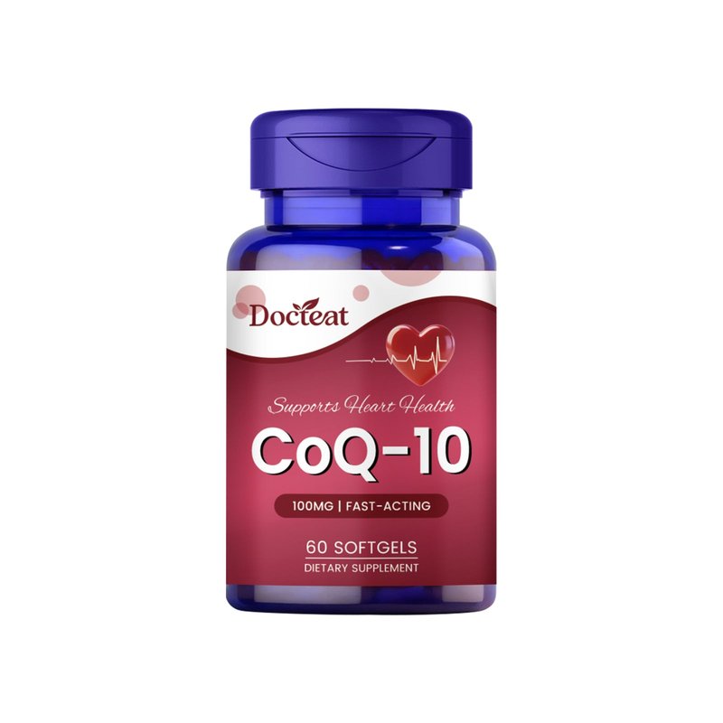 Coenzyme Q10 Softgel Capsules – 60 Count