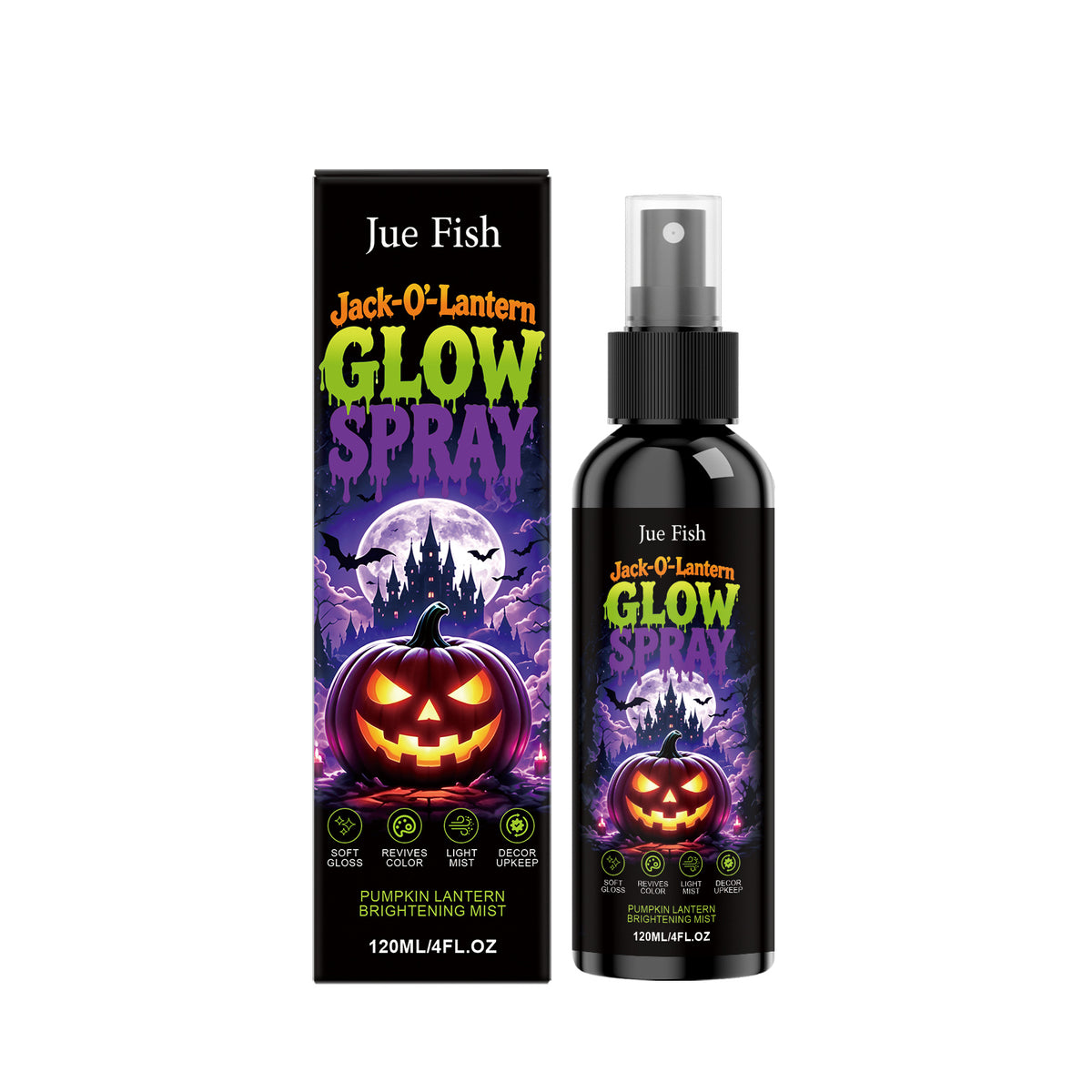 Pumpkin Lamp Brightening Spray 120ml - Home & Garden Decor