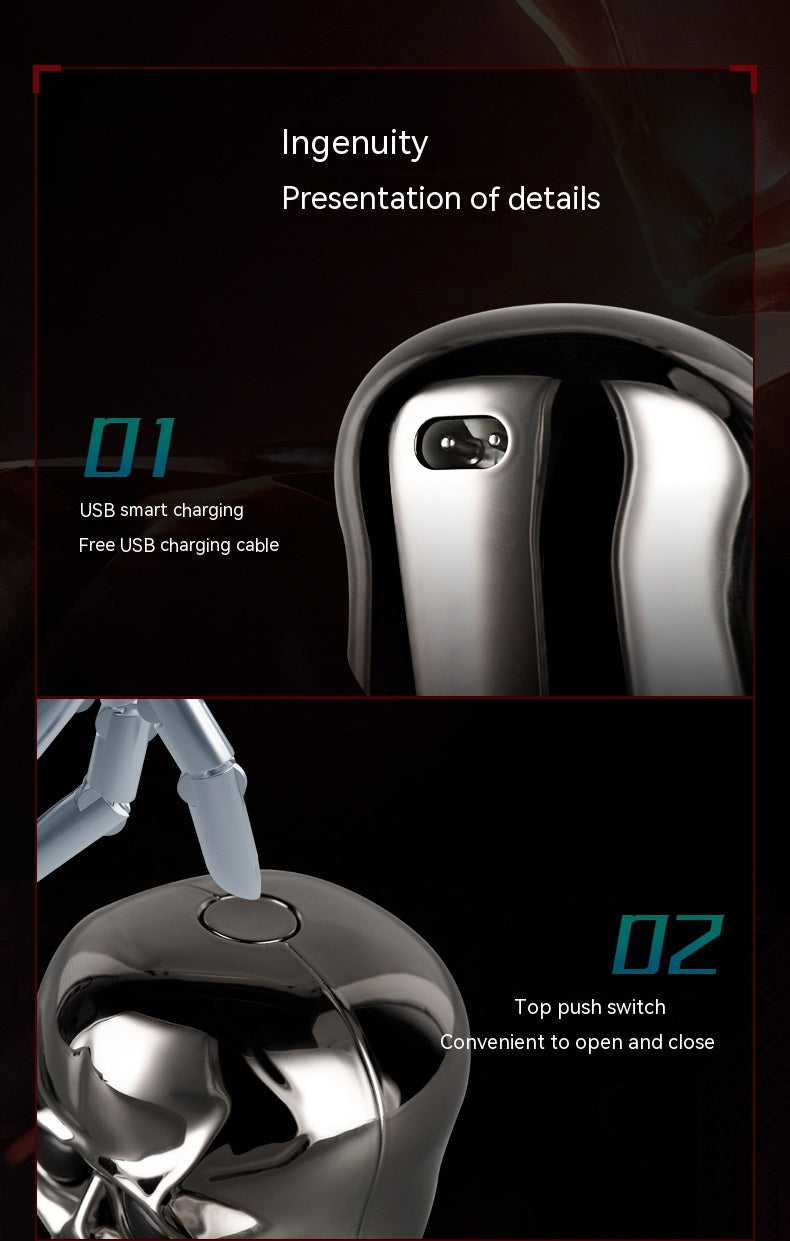 Rechargeable Hair Clipper & Head Shaver - 50min Battery