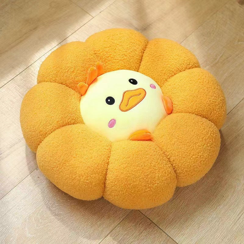 Cartoon Animal Cushion Plush Pillow for Office Bedroom Car Decor - 45x45cm