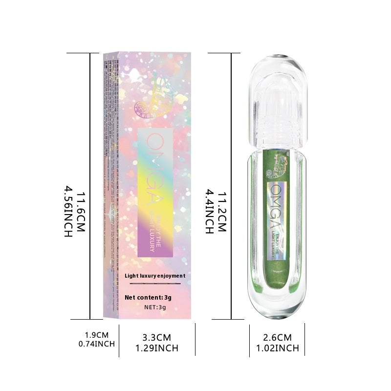 Liquid Glitter Eye Shadow Palette Multicolor Shine 3g - Pearlescent Finish