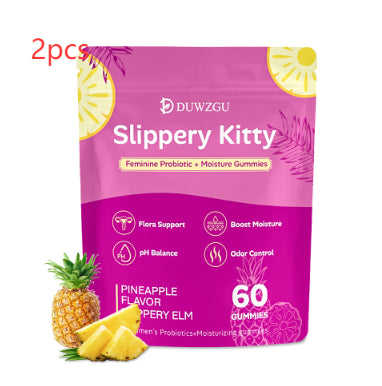 Female Probiotic Moisturizing Gummies for Gut and Skin Health
