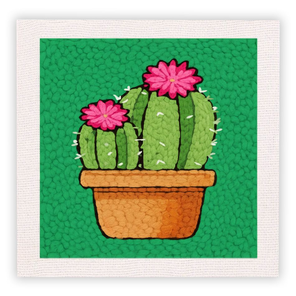 Handmade Embroidery Floral and Animal Wall Art - Creative Gift