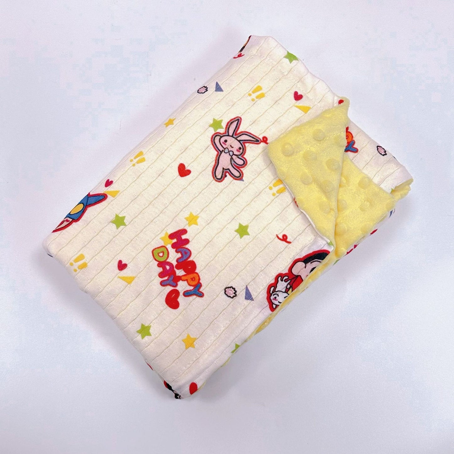 Baby Beanbag Blanket - Soft Cotton Nursery Bedding for Newborns & Toddlers