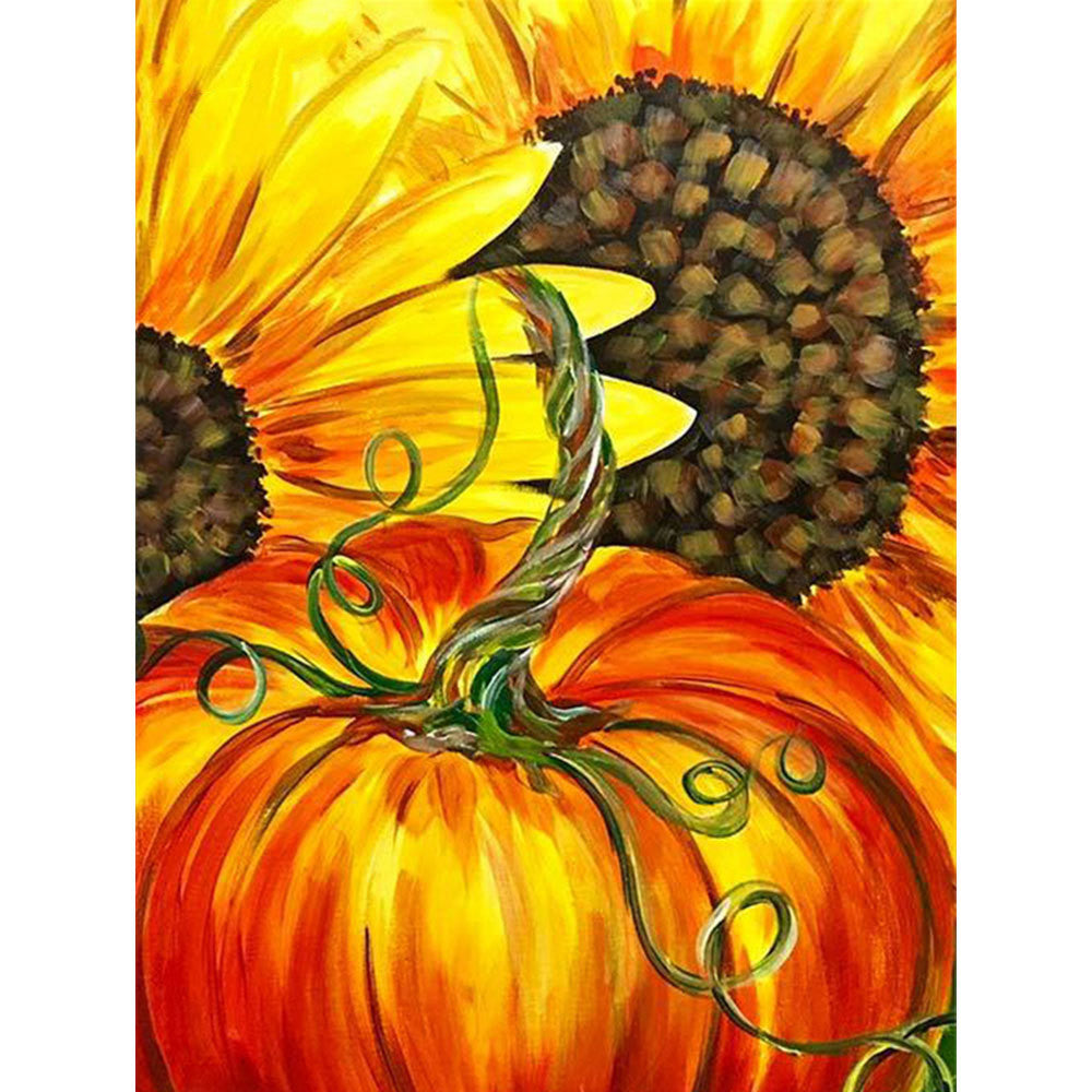 Sunflower Diamond Painting Kit Full Square Mosaic Cross Stitch Art Craft